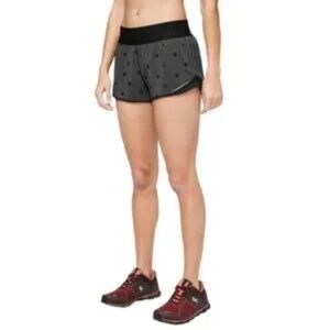 Special Edition Lululemon Logo Hotty Hot Shorts, 2.5" Black